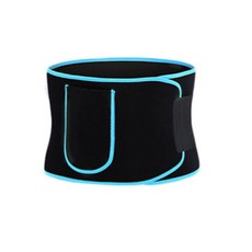 奈米銀腰部支撐帶, 天藍色, 1個