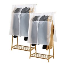 LIVENS PEVA 基本款衣架防塵套, 1入, 2個