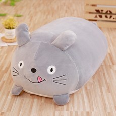 動物造型靠墊枕頭, 灰貓