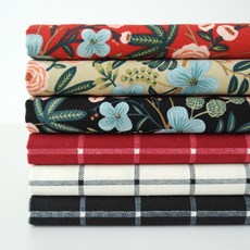 印花布料6件組 SH-096, 混色