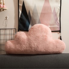 Flow Living純天然室內裝飾靠枕型海雲, 粉色的