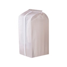 ARYKO 大容量超寬版衣物全罩式防塵套 白色 S 55 x 100 x 90 cm, 1入, 1個