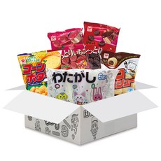 派對時間甜鹹餅乾組, 4種零食+棉花糖隨機出貨, 1組