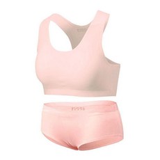 Soleil 無鋼圈Y型內衣+三角內褲組合