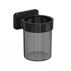 The Flow Company多功能透明塑膠收納盒 黑色+灰色, 1個