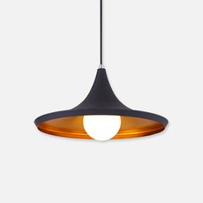 WONHA 室內LED餐桌燈吊燈, 黑色