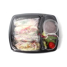 便當容器 jb-003 黑色, 1入, 200個