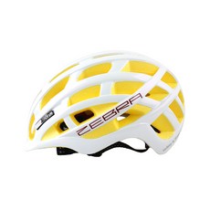 필모리스 어반헬멧 ZEBRA F-579, 화이트 + 옐로우, 1개