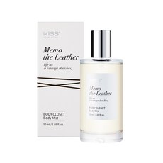 키스뉴욕 바디클로젯 바디미스트 메모 더 레더, 50ml, 1개