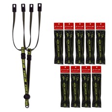 SafeLine 工程帽帶黑色+橙色, 10入