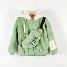 WISHKIDS 童款毛絨外套
