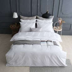 amante Cotton Bell素色被套, Pure White