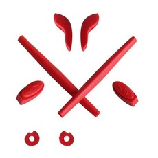 EYENIZ Oakley X-Metal Juliet 太陽眼鏡配件 耳墊 + 鼻墊 + 鏡腳套 + 墊圈, 紅色