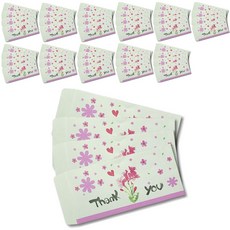 Youngwon 節慶紅包袋 珠光紙 4入, P4-5 謝謝, 12個