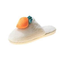 올나인 여성용 에이홉 입체과일 털슬리퍼