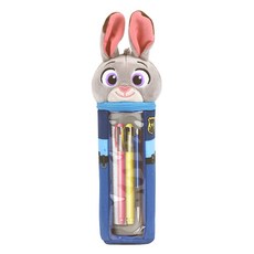C&H 迪士尼 Zootopia Judy Window 鉛筆盒, 藍色, 1個
