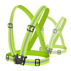 安全螢光反光型安全帶組, 2個