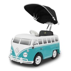 버스 푸쉬 카 완구 + 캐노피 세트, Mint, 1개