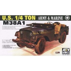 AFVCLUB 1/35 M38A1 1/4 ton Utility Truck塑膠模型 35S17, 1個
