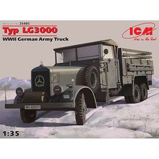 ICM 1:35 Type LG3000 2次大戰德軍6輪卡車 35405塑膠模型裝甲車