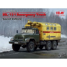 1 : 35比例蘇聯ZiL-131 Emergency Truck模型 35518, 1盒