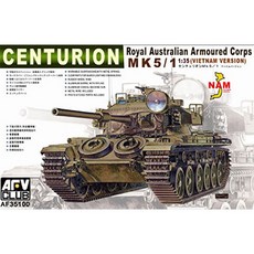 AFV CLUB 1/35 Centurion Mk.5/1 Royal Australian Armoured Corps含鋁製砲管塑膠模型坦克 35100, 1個