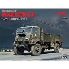 ICM 1:35模型W.O.T.6 2次大戰英國軍卡車 35507塑膠模型