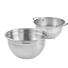 Cuisinart 美膳雅 不鏽鋼攪拌碗 CTG-00-2MPKR 2入, 單色