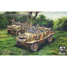AFV CLUB 35228 1/35 Schwimmwagen 128 Vehicle塑膠模型, 1個