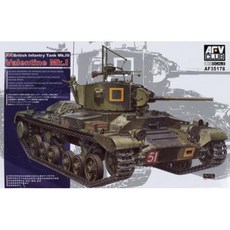 AFV CLUB 1:35 영국군 발렌타인 마크 1 보병 전차 35178 프라모델, 1개