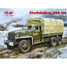 ICM 35514 1/35 Studebaker US6 U4 二戰陸軍卡車塑膠模型, 1個