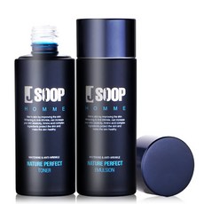 J'SOOP Homme Nature Perfect Toner 150ml + 乳液 150ml, 1套
