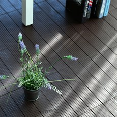 柔軟組裝式多功能墊, 棕色, 18個