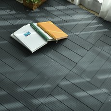 柔軟組裝式多功能墊, 灰色, 18個