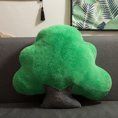 造型椅墊 樹木款, 綠色