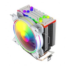 샤칸 파힐리언 RGB CPU 쿨러 WHITE, APEX4, 1개