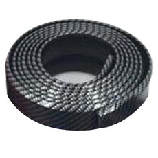 Kagood Car武士改裝車保險桿保護碳纖維類型空氣壩 2.5m, 所有類型, 黑色