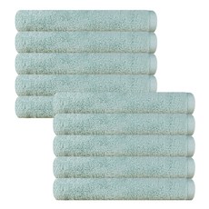 송월타월 심플컬러무지 세면타월 130g 30수 면사, 연두, 10개