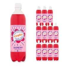 넥스바 무설탕 라즈베리 탄산음료, 1L, 12개