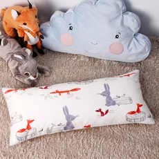 wisemama 超細纖維棉印花枕頭, 分叉的