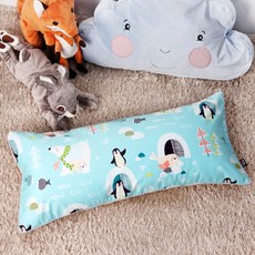 와이즈마마 유아 순면 베개 마이크로화이버속통, 폴라