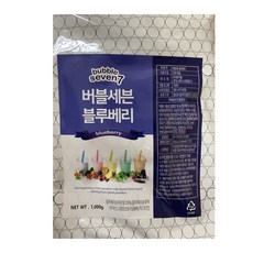 블루베리 버블티 파우더, 1개입, 1kg, 1개