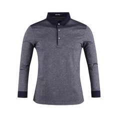 Redvolt 力士高爾夫男士多圖案長袖領襯衫 RM20A443