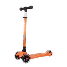 21st 컬러풀 착탈식 아동용 킥보드, 주황, 1개