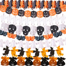 萬聖節拉旗8件組, 混合色