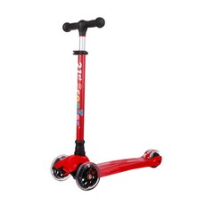 21st 컬러풀 착탈식 아동용 킥보드, 빨강, 1개