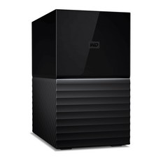 WD 마이북 듀오 외장하드 WDBFBE0240JBK-SESN, 24TB, 블랙