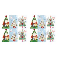 From&To 聖誕賀卡片 3入 4組+信封 S1027q123 12入, 混色, 1套