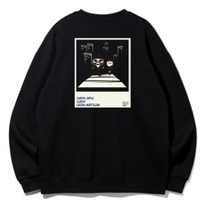 ALVINCLO 圖案印花寬鬆長袖衛衣 MAR342