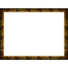 超薄150片拼圖簡約畫框 21*28.5cm, 古董金